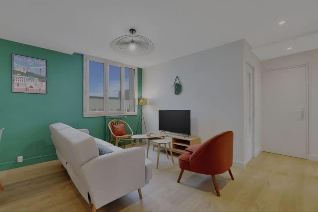 Appartement Neuf Pour 6, Parking Et Box, Au Calme Villeurbanne Kültér fotó