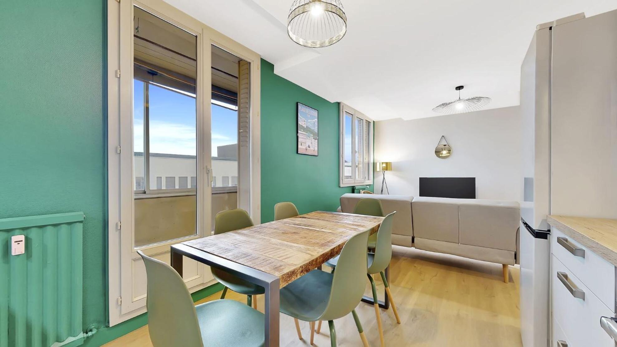 Appartement Neuf Pour 6, Parking Et Box, Au Calme Villeurbanne Kültér fotó